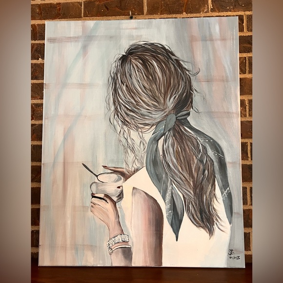 Other - Art, acrylic painting on canvas, 30/24 inch